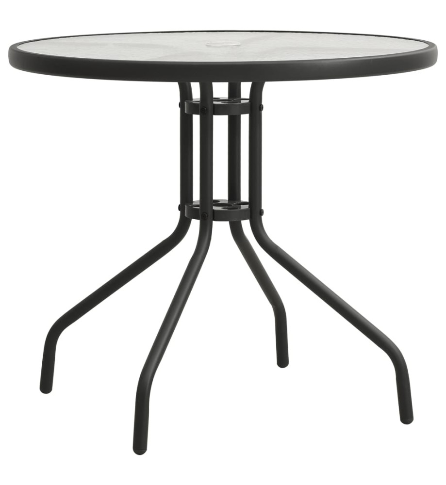 Table de bistro Anthracite Ø80x71 cm Acier Table de bistro Anthracite Ø80x71 cm Acier