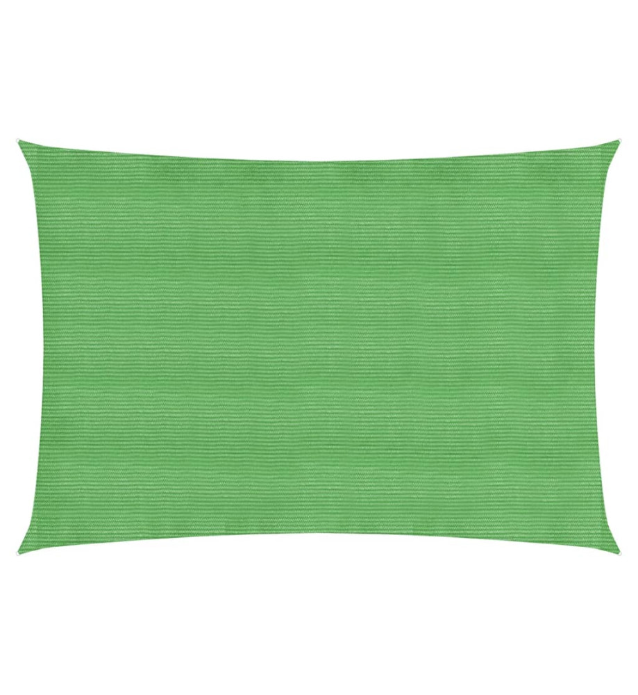 Voile d'ombrage 160 g/m² Vert clair 2x4 m PEHD