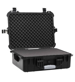 Valise de vol portable Noir 52x40x19 cm PP