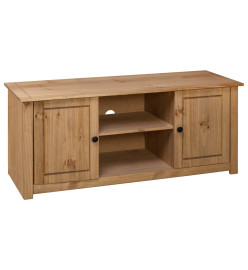 Meuble TV 120x40x50 cm Bois de pin massif Gamme Panama