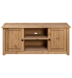 Meuble TV 120x40x50 cm Bois de pin massif Gamme Panama