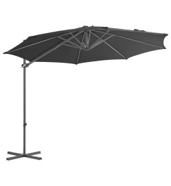 Parasol avec base portable Anthracite