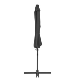 Parasol avec base portable Anthracite