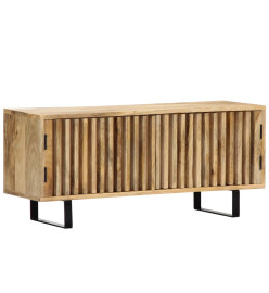 Meuble TV 90 x 30 x 40 cm Bois de manguier massif