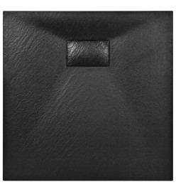 Bac de douche SMC Noir 90 x 90 cm