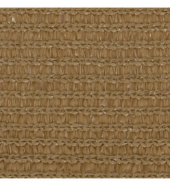 Voile d'ombrage 160 g/m² Taupe 2x4,5 m PEHD