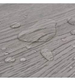 Planche de plancher PVC autoadhésif 5,02 m² 2 mm Gris foncé