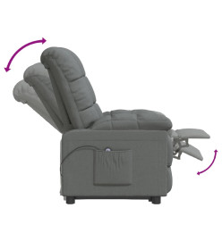 Fauteuil Gris foncé Tissu