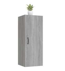 Armoire murale Sonoma gris 34,5x34x90 cm Bois d'ingénierie