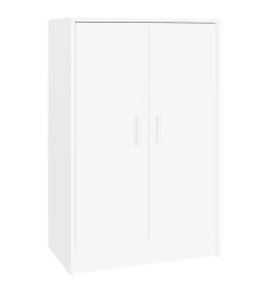 Armoire à chaussures Blanc 60x35x92 cm Aggloméré