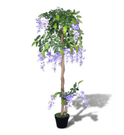 Wisteria artificiel avec Pot 120 cm