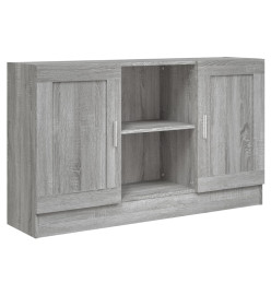 Buffet Sonoma gris 120x30,5x70 cm Bois d'ingénierie