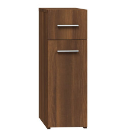 Armoire apothicaire Chêne marron 20x45,5x60cm Bois d'ingénierie