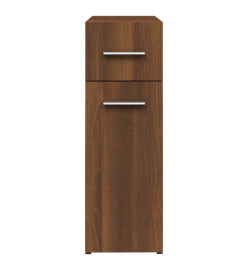 Armoire apothicaire Chêne marron 20x45,5x60cm Bois d'ingénierie