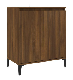 Buffet Chêne marron 60x35x70 cm Bois d'ingénierie