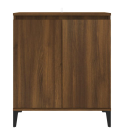 Buffet Chêne marron 60x35x70 cm Bois d'ingénierie