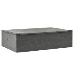 Boîte de rangement Tissu 70x40x18 cm Anthracite