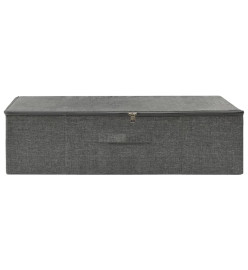 Boîte de rangement Tissu 70x40x18 cm Anthracite