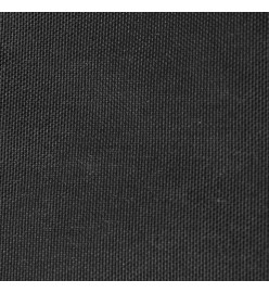 Voile de parasol Tissu Oxford triangulaire 4x4x4 m Anthracite