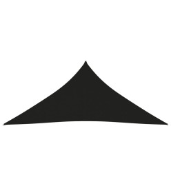 Voile de parasol Tissu Oxford triangulaire 3,6x3,6x3,6 m Noir