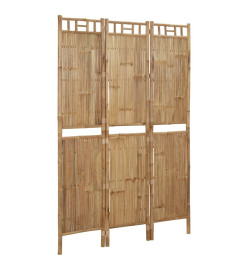Cloison de séparation 3 panneaux Bambou 120x180 cm