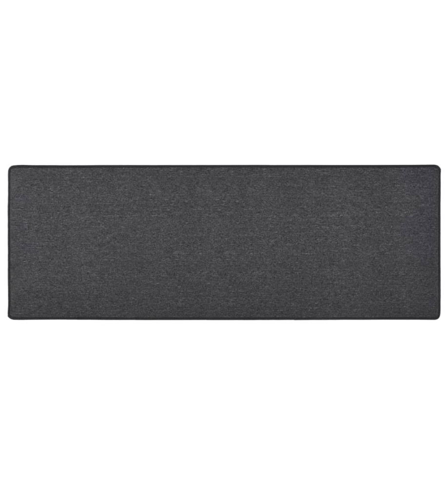 Tapis de couloir Anthracite 50x150 cm