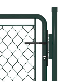 Portillon Acier 100x100 cm Vert