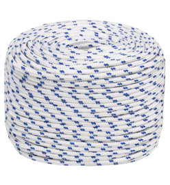 Corde de bateau Blanc 10 mm 25 m Polypropylène