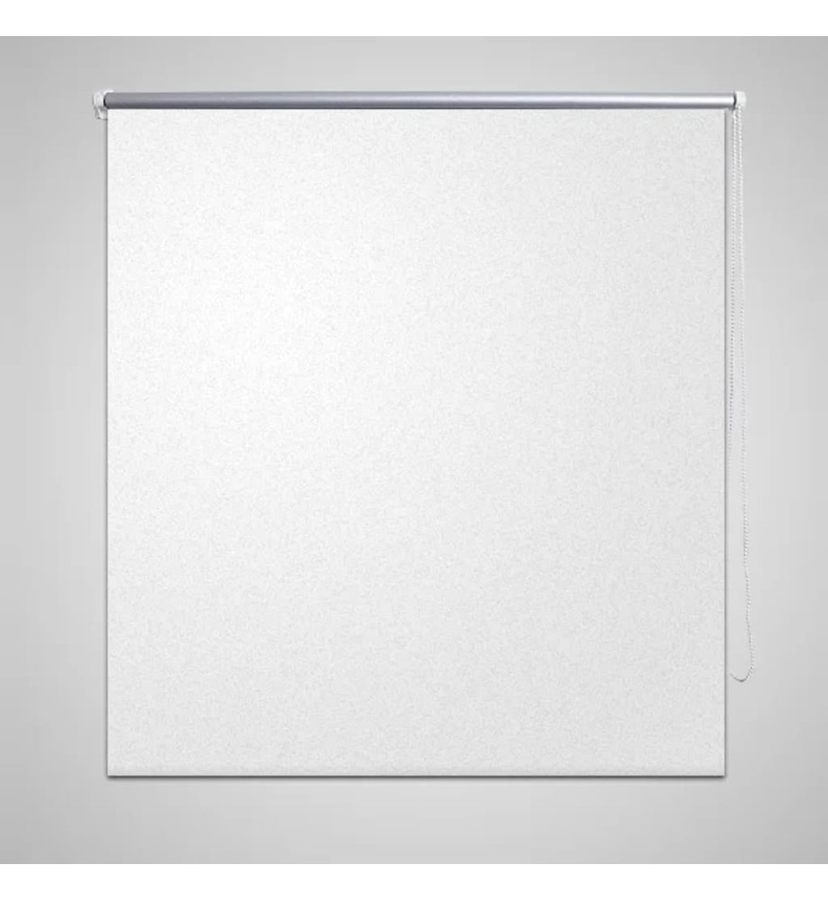 Store enrouleur occultant 140 x 230 cm blanc