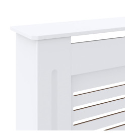 Cache-radiateur MDF Blanc 205 cm