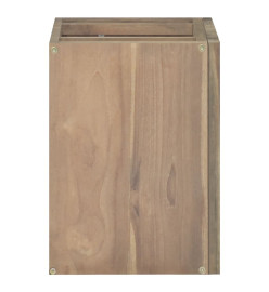 Armoire murale de salle de bain 45x30x40 cm Bois de teck solide