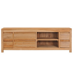 Meuble TV 120 x 30 x 40 cm bois de teck massif