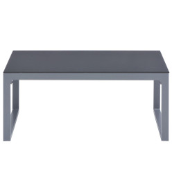 Table basse 90x50x40 cm Aluminium