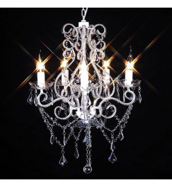 Chandelier avec 2800 cristaux E14