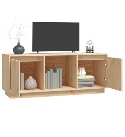 Meuble TV 110,5x35x44 cm Bois de pin massif