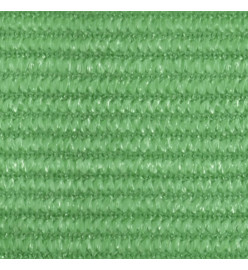 Voile d'ombrage 160 g/m² Vert clair 3,6x3,6x3,6 m PEHD