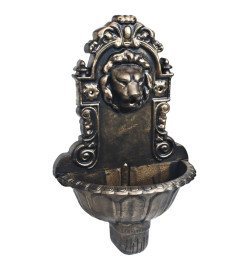 Fontaine murale Design de tête de lion Bronze