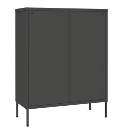 Armoire à tiroirs Anthracite 80x35x101,5 cm Acier