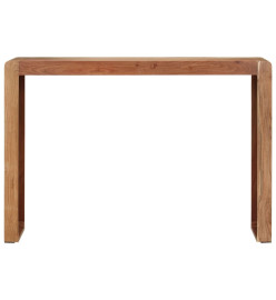 Table console 110x30x76 cm bois massif d'acacia