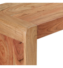 Table console 110x30x76 cm bois massif d'acacia