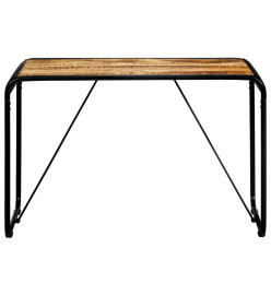 Table à dîner 118x60x76 cm Bois de manguier massif brut