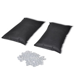 Sachets déshydratants de gel de silice 2 pcs 2 kg