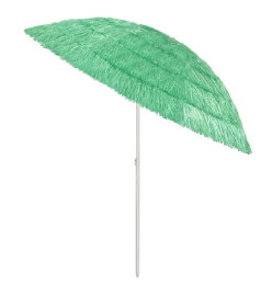 Parasol de plage Hawaii Vert 240 cm