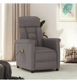 Fauteuil de massage Gris Similicuir