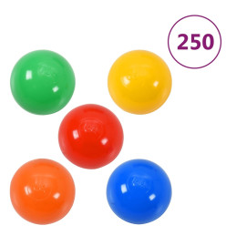 Tente de jeu pour enfants avec 250 balles Multicolore