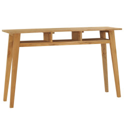 Table console 120x35x75 cm Bois de teck massif