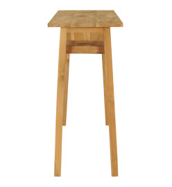 Table console 120x35x75 cm Bois de teck massif