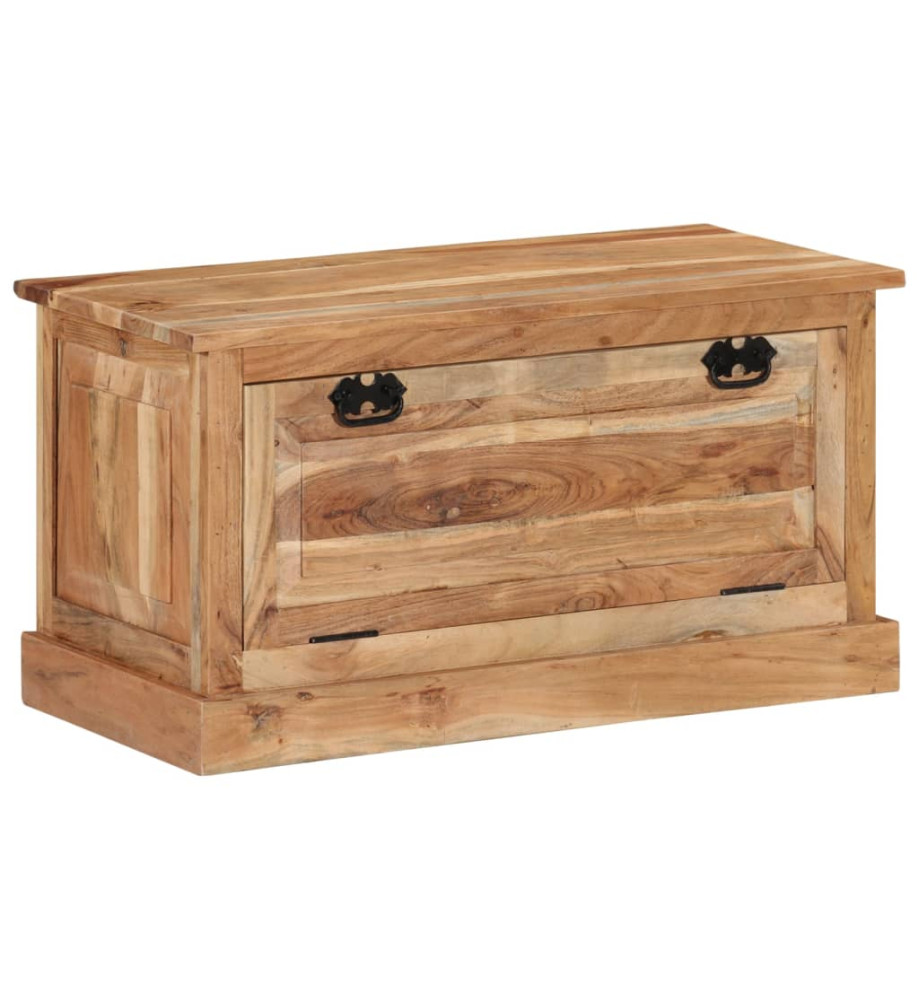 Banc de rangement de chaussures 85x40x45cm Bois d'acacia massif