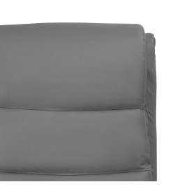 Fauteuil de massage Gris Similicuir