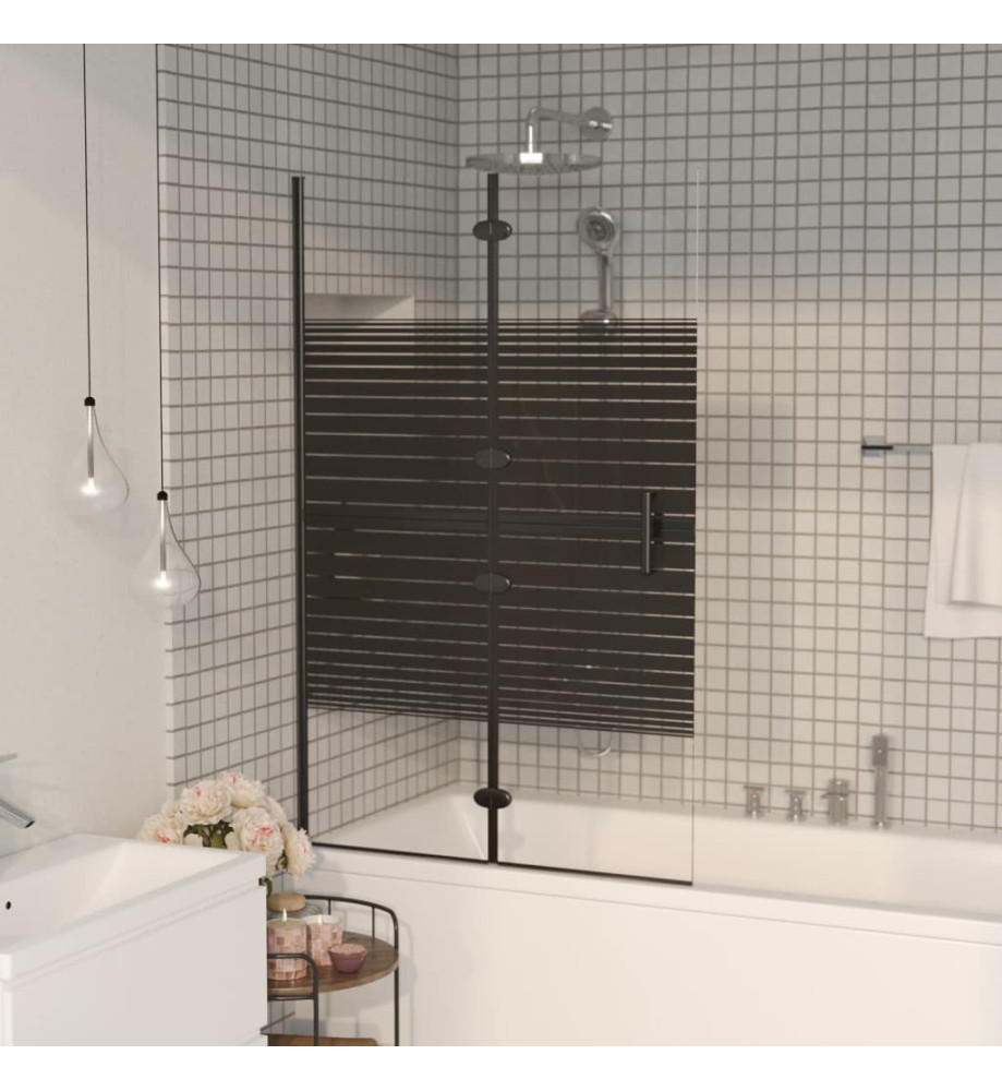 Cabine de douche pliable ESG 80x140 cm Noir